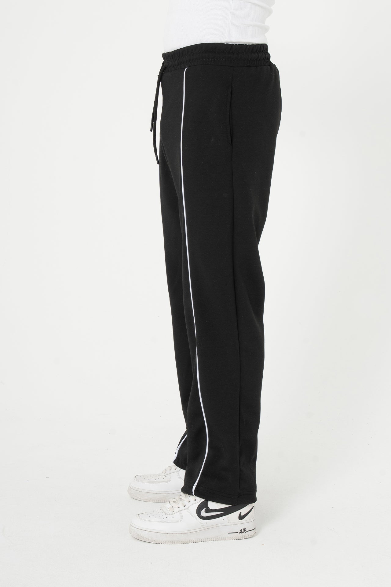 Unisex Biye Detaylı Baggy Eşofman