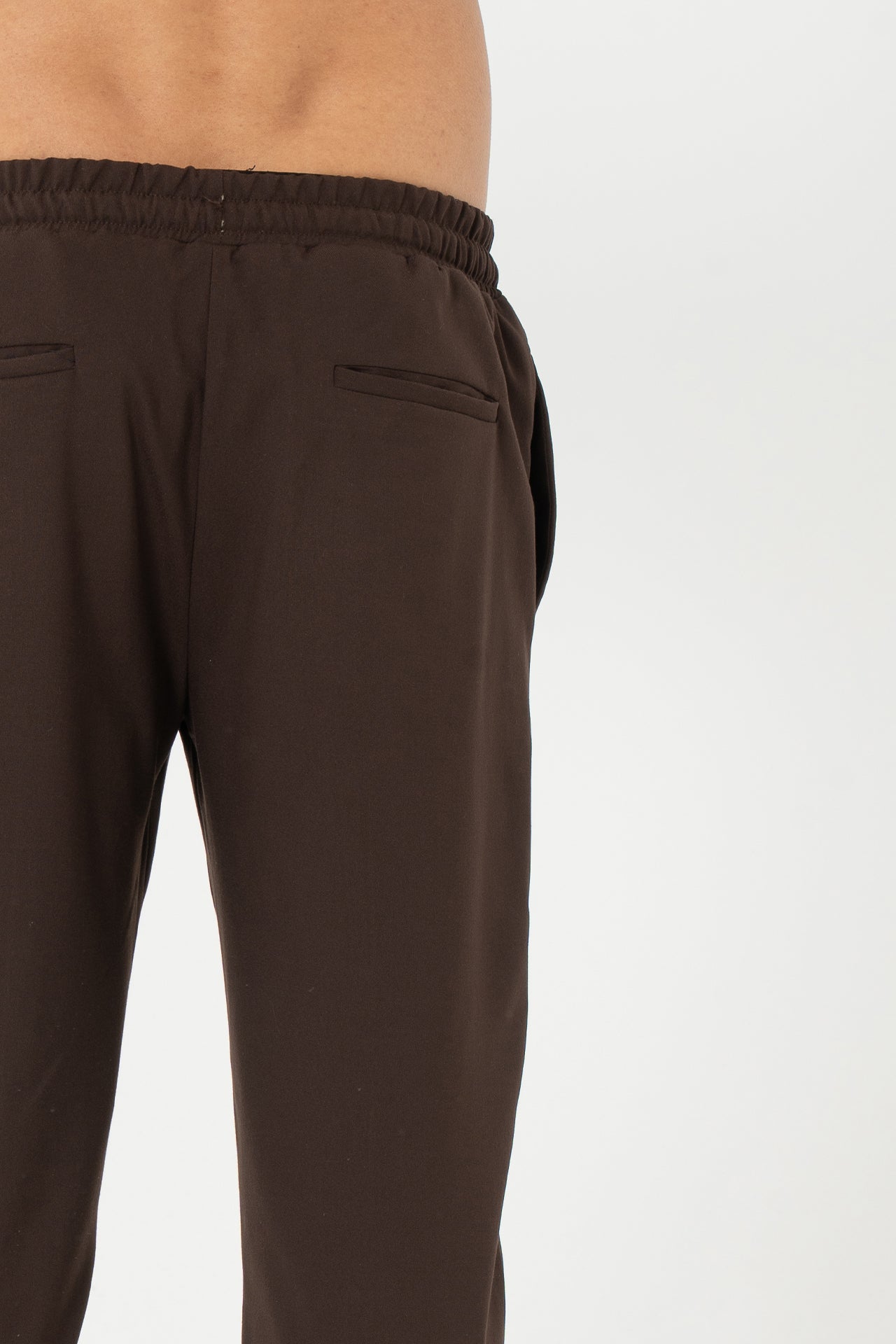 Biye Detay Relaxed Fit Kumaş Pantolon