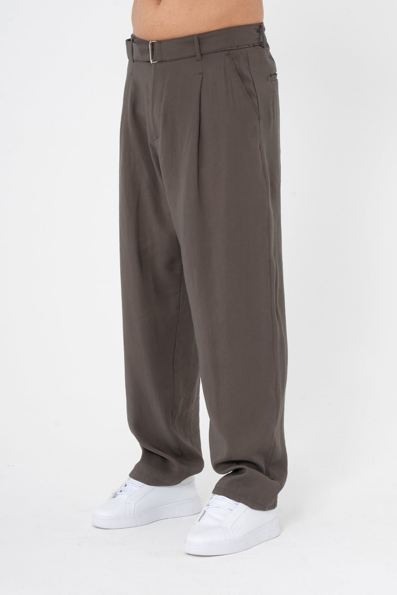 Kemerli Pantolon