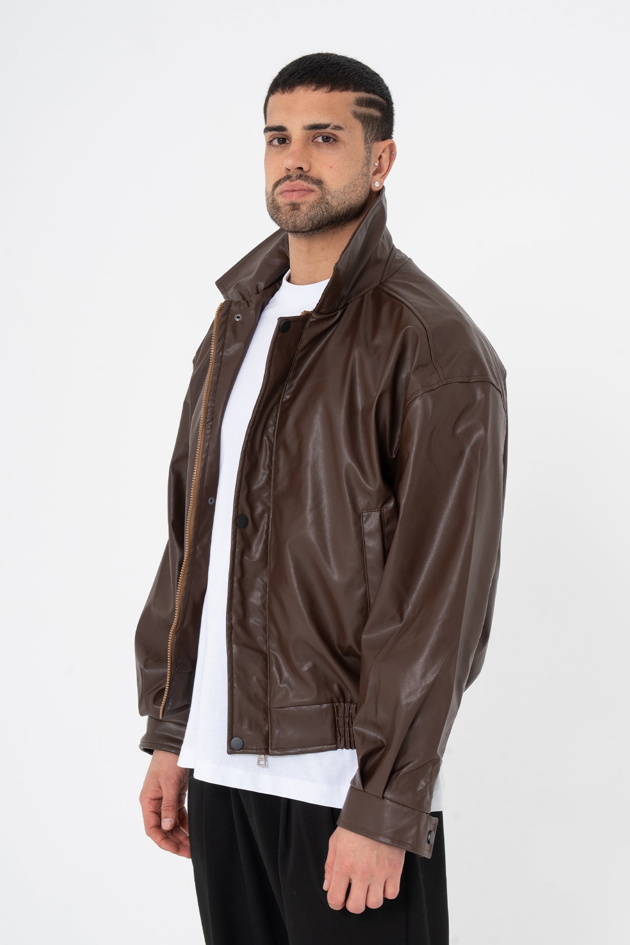 ZR Bomber İnce Deri Ceket