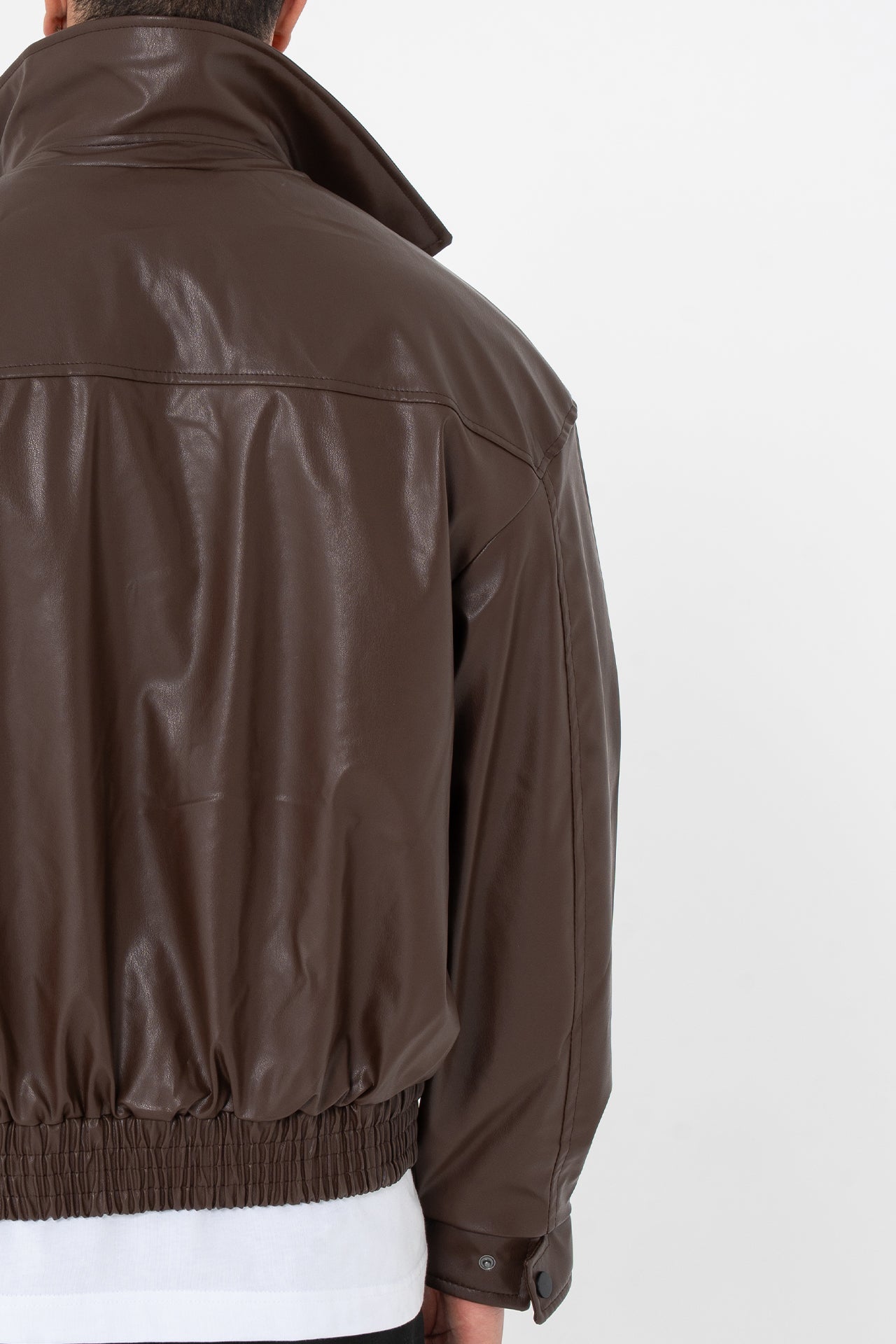 ZR Bomber İnce Deri Ceket