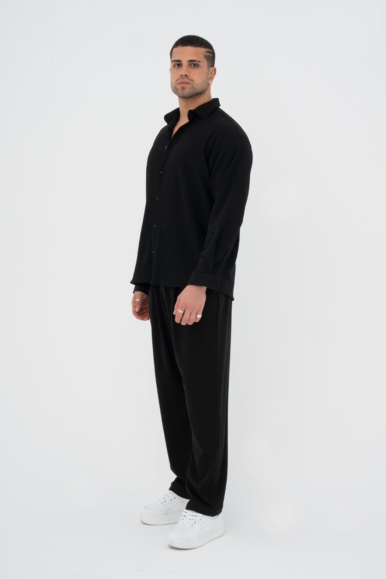 Seul Kumaş Oversize Gömlek