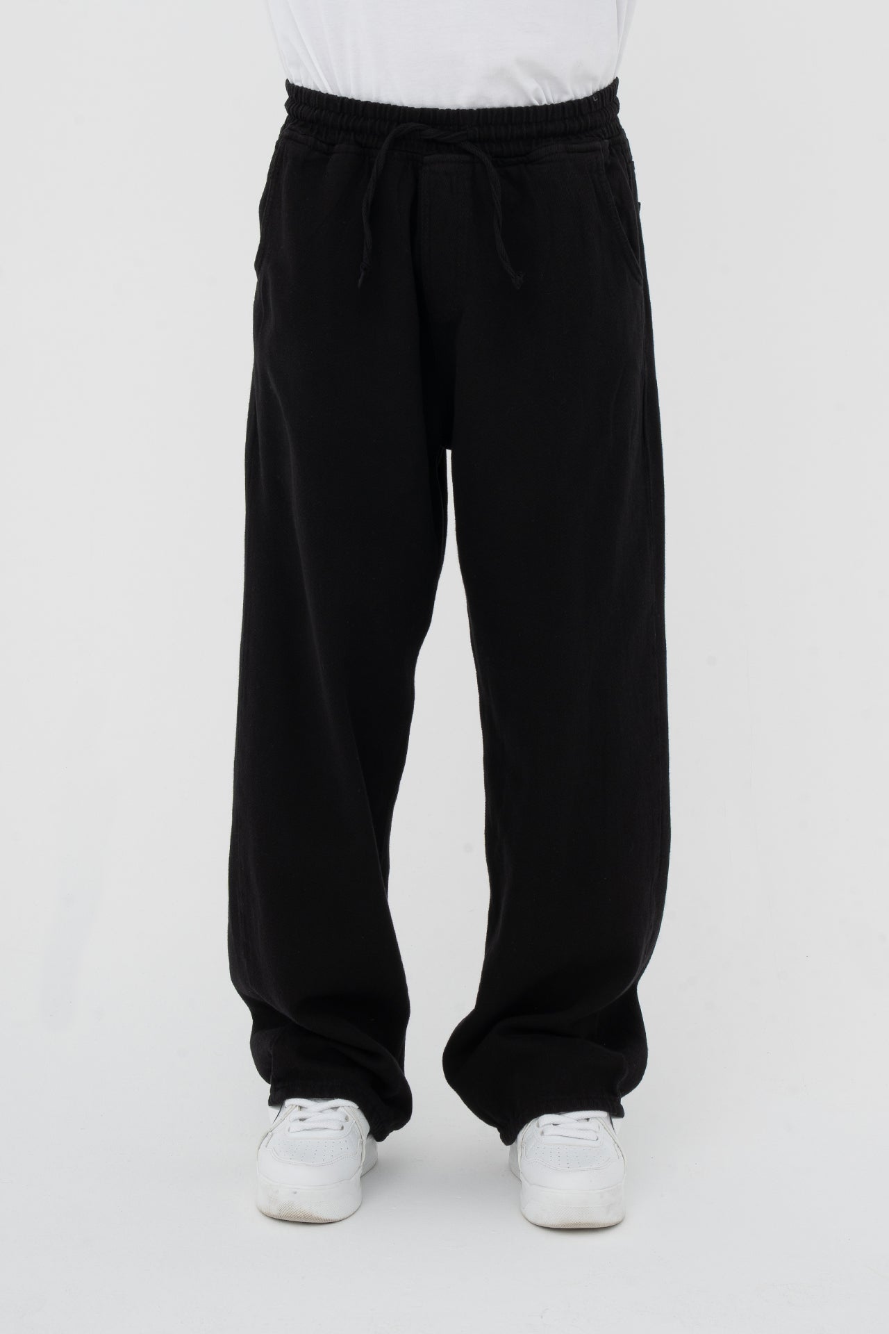 Beli Lastikli Baggy Gabardin Pantolon