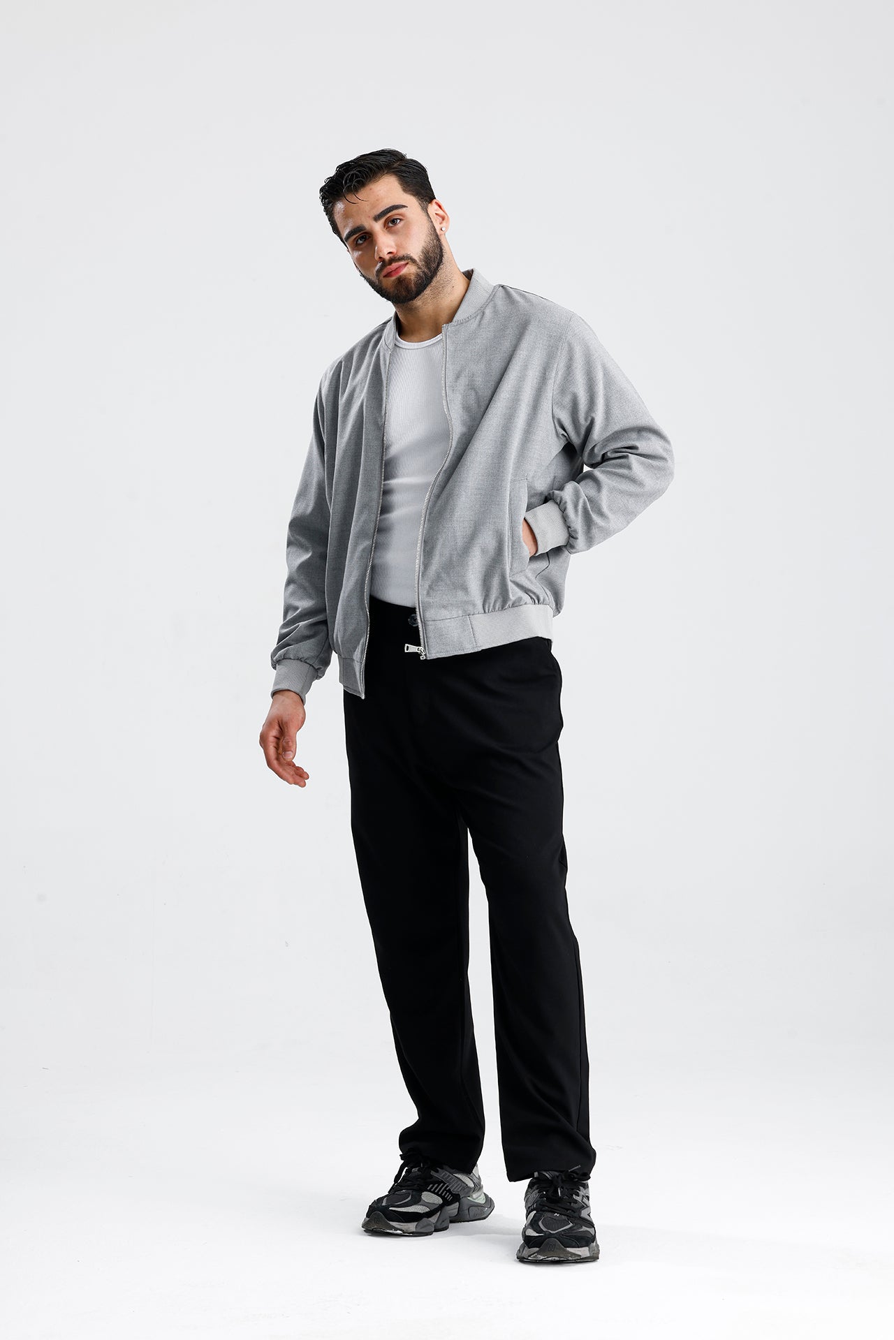Bisiklet Yaka Casual Ceket