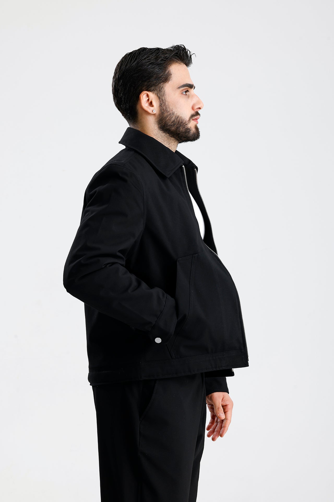 Rahat Kalıp Gabardin Ceket