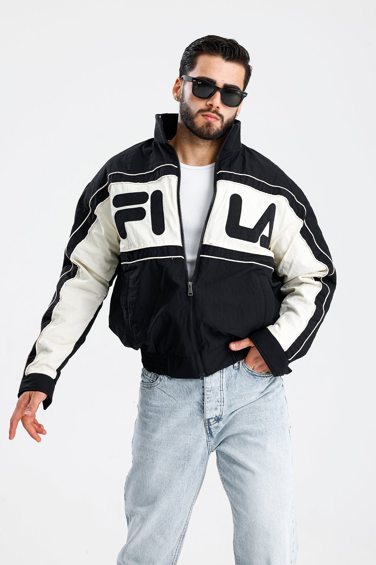 FILA Nakış Premium Krinkıl Mont
