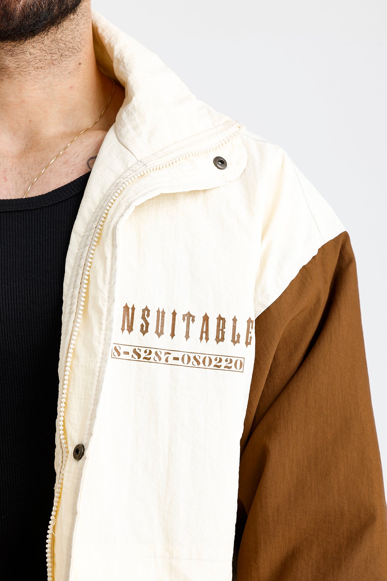 UNSUITABLE Nakışlı Efektli Premium Oversize Ceket