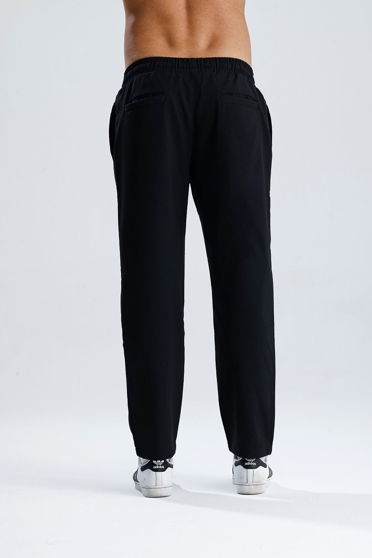 Beli Lastikli Bağcıklı Rahat Kesim Jogger Pantolon