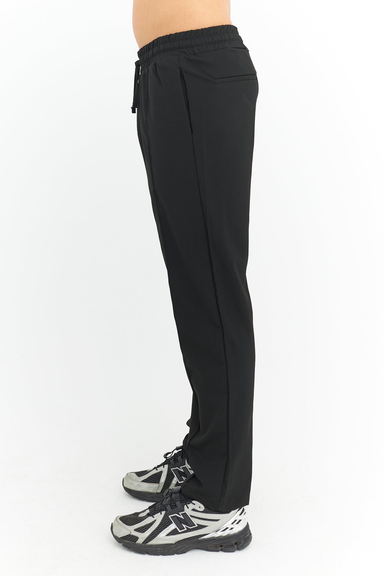 Biye Detay Regular Fit Basic Kumaş Pantolon