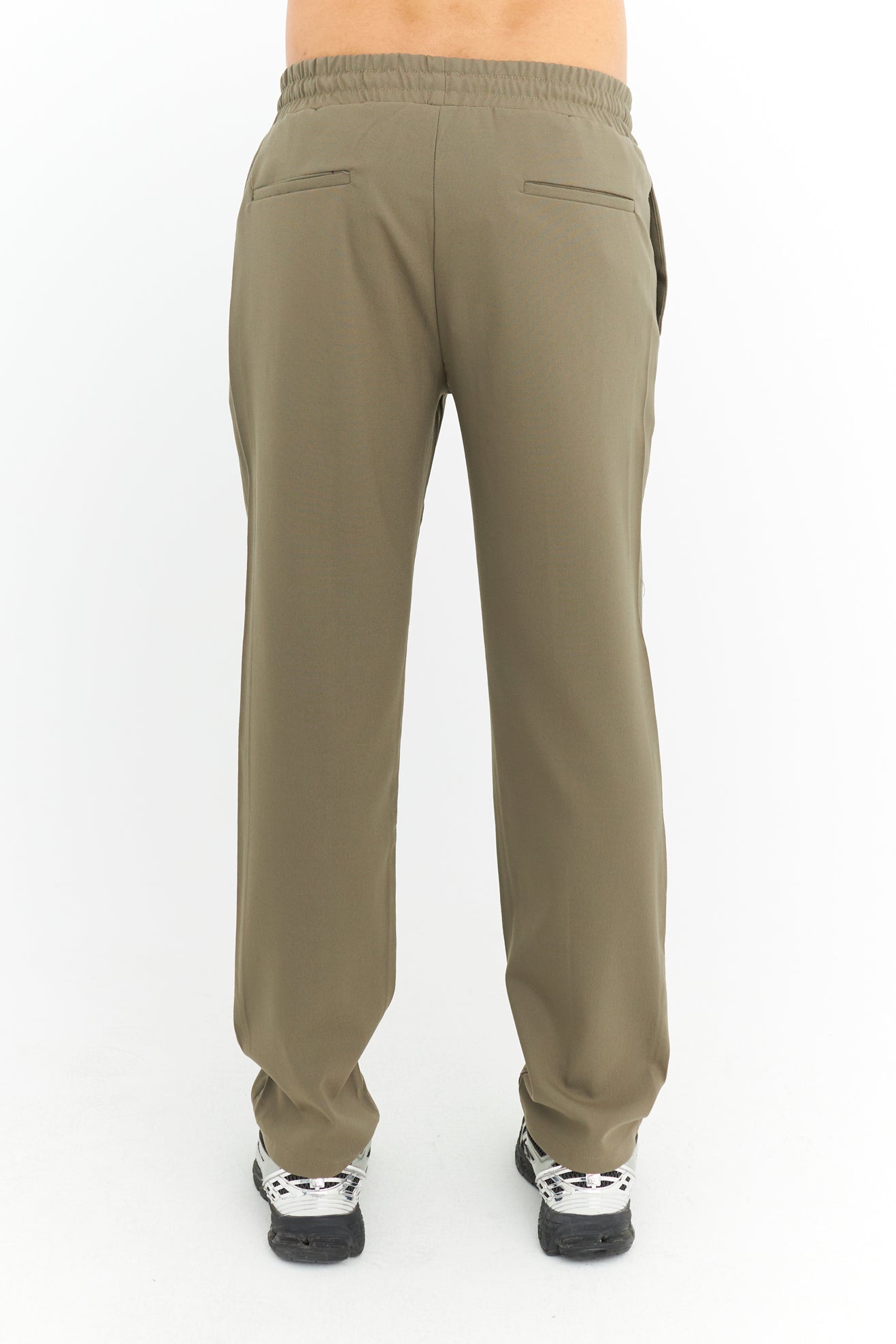 Biye Detay Regular Fit Basic Kumaş Pantolon