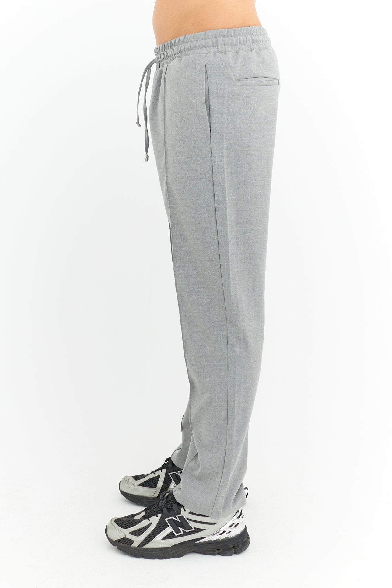 Biye Detay Regular Fit Basic Kumaş Pantolon