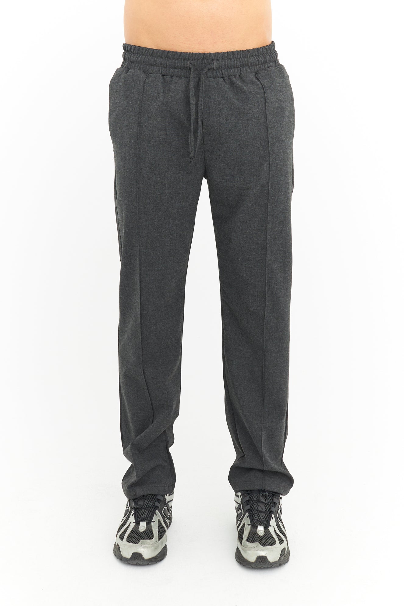 Biye Detay Regular Fit Basic Kumaş Pantolon