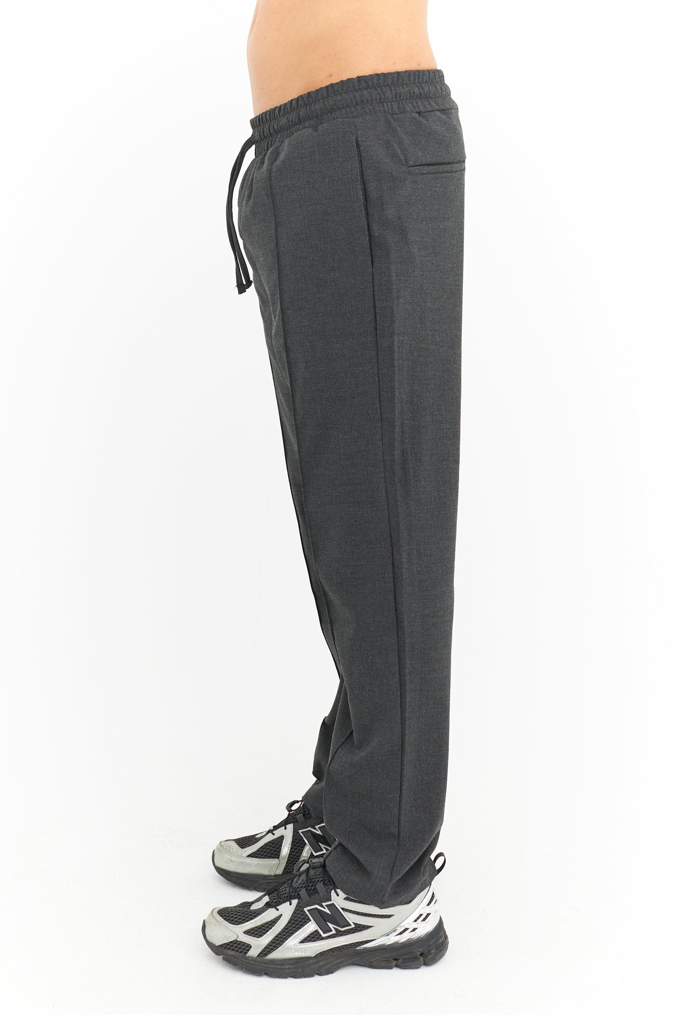 Biye Detay Regular Fit Basic Kumaş Pantolon