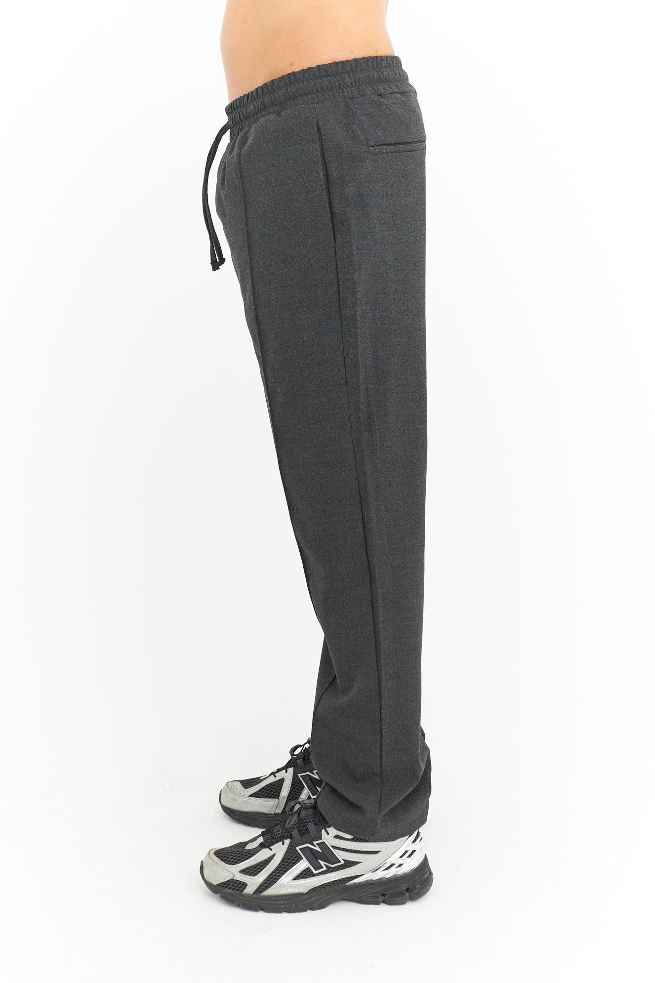 Biye Detay Regular Fit Basic Kumaş Pantolon