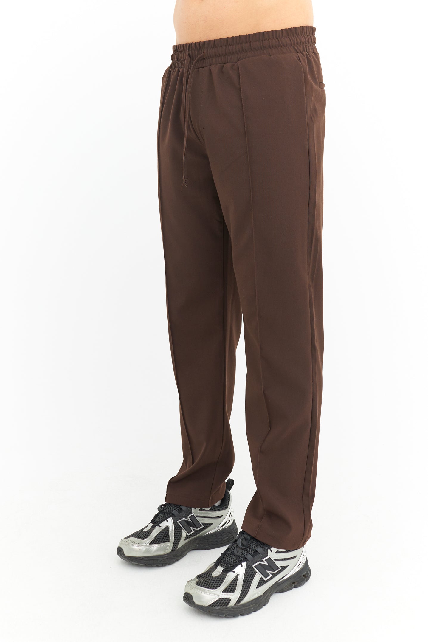 Biye Detay Regular Fit Basic Kumaş Pantolon