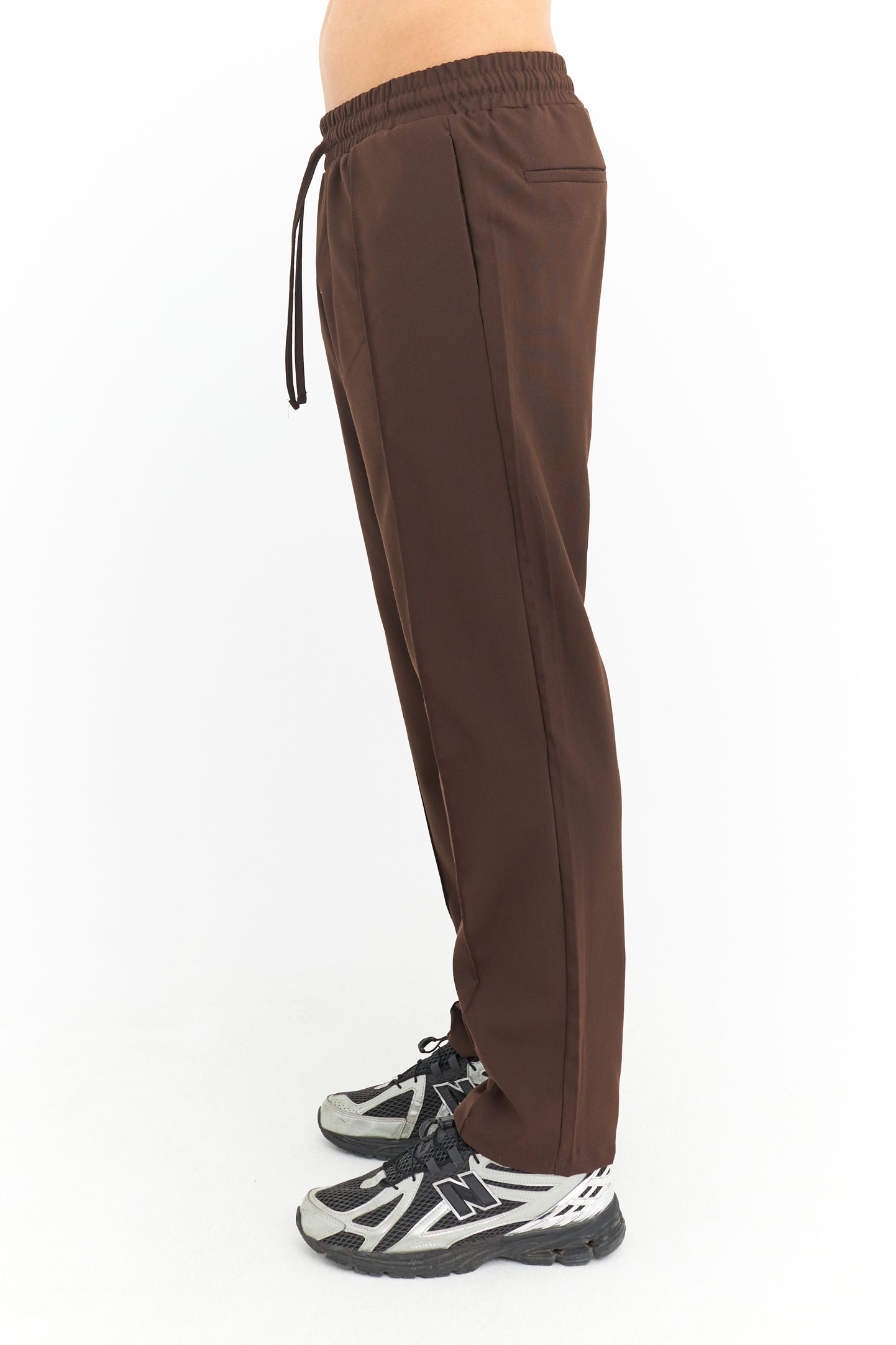 Biye Detay Regular Fit Basic Kumaş Pantolon