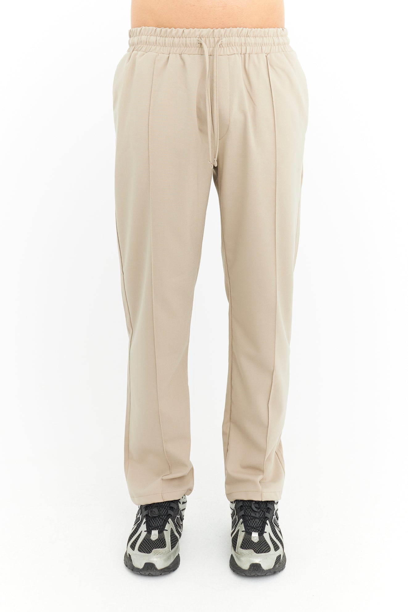 Biye Detay Regular Fit Basic Kumaş Pantolon