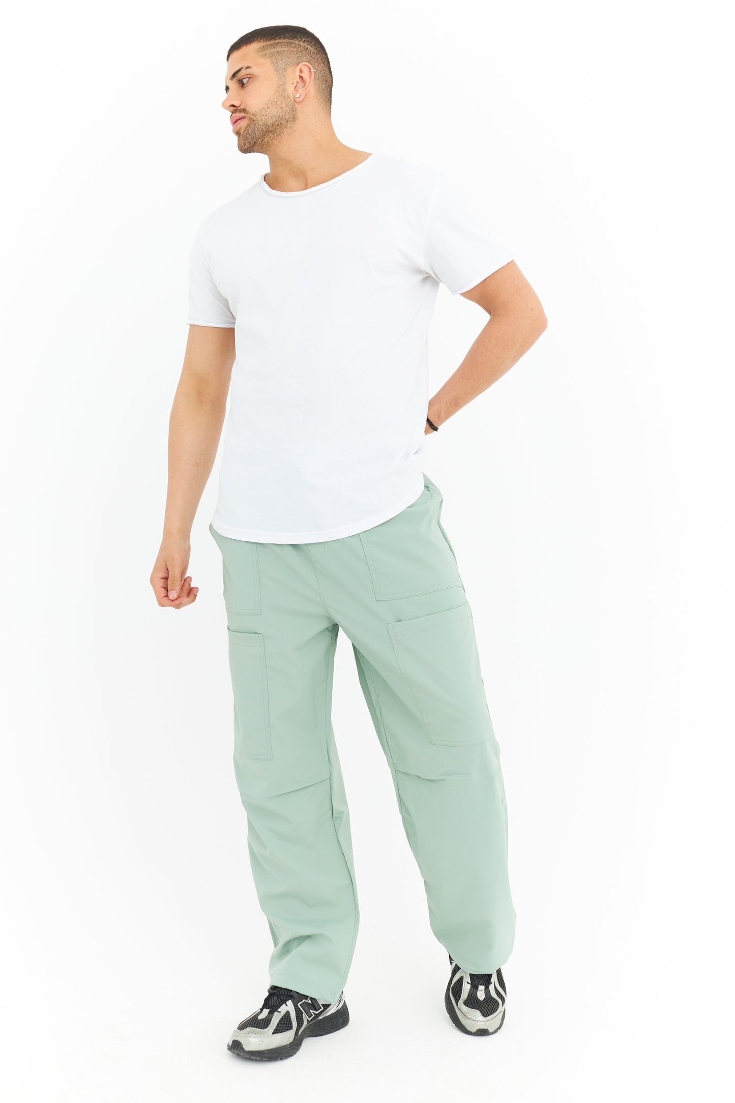 Çift Cep Detay Baggy Kalıp Jogger