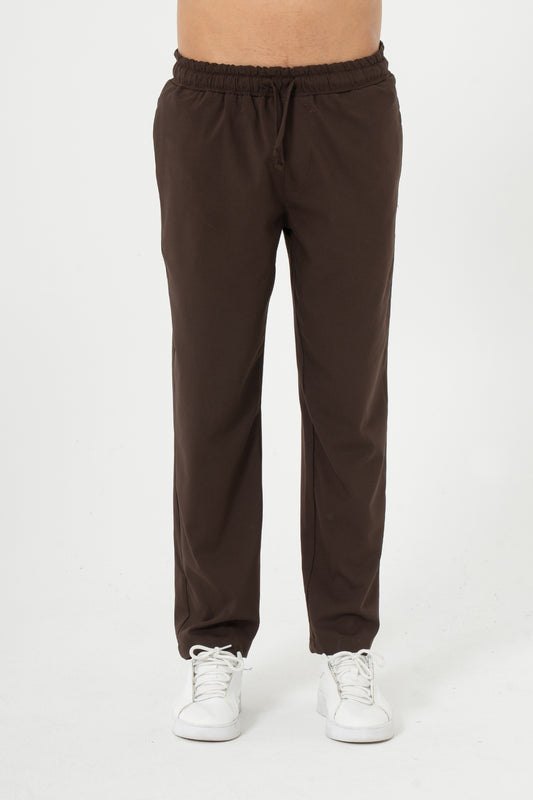Kordonlu Regular Fit Kumaş Pantolon