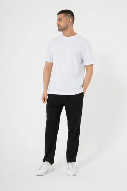Kordonlu Regular Fit Kumaş Pantolon