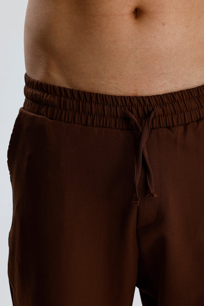 Beli Lastikli Bağcıklı Rahat Kesim Jogger Pantolon