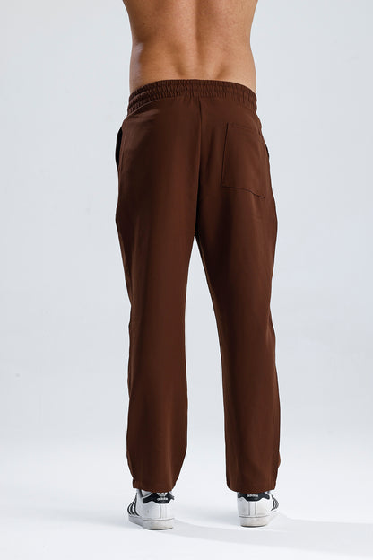 Beli Lastikli Bağcıklı Rahat Kesim Jogger Pantolon