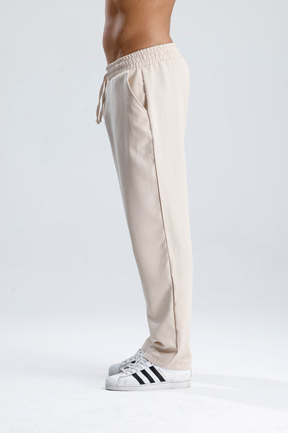 Beli Lastikli Bağcıklı Rahat Kesim Jogger Pantolon