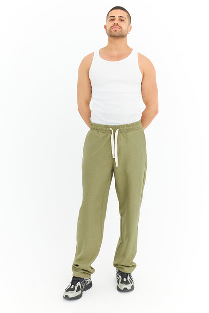 Rahat Kalıp Keten Jogger