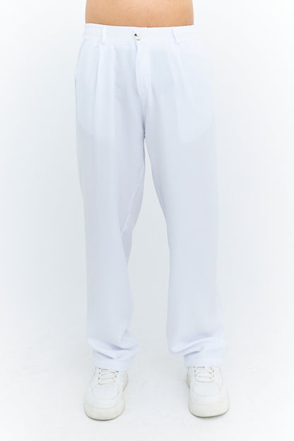 Baggy Fit Premium Keten pantolon