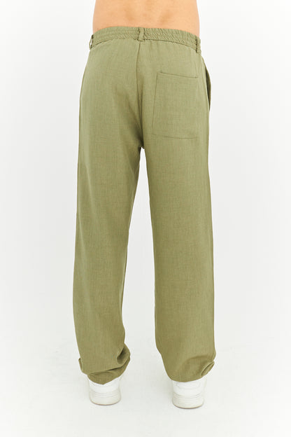 Baggy Fit Premium Keten pantolon