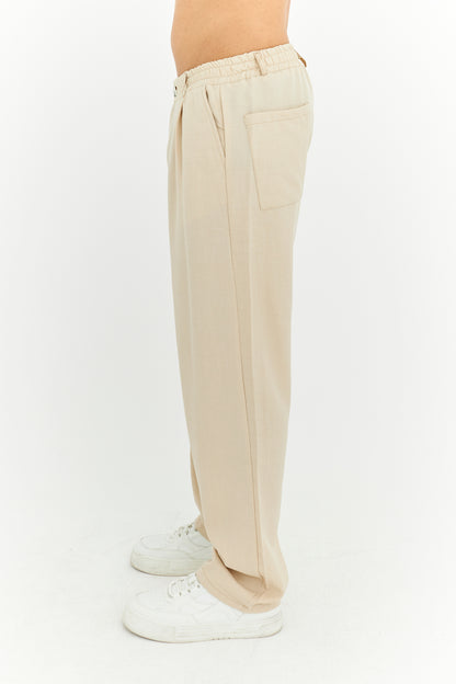 Baggy Fit Premium Keten pantolon
