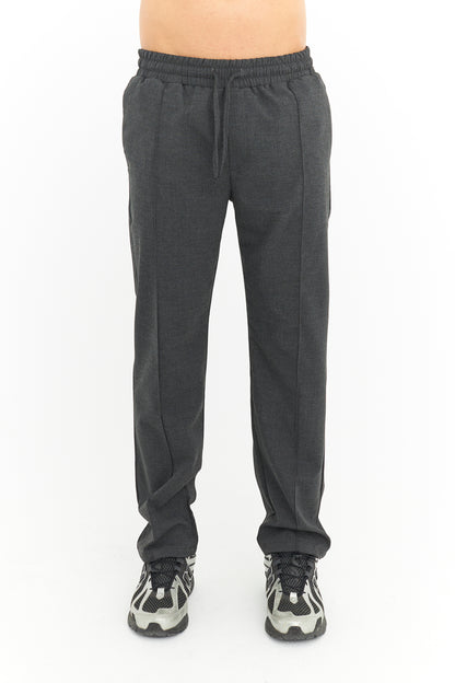 Biye Detay Regular Fit Basic Kumaş Pantolon